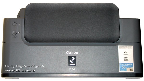 Canon PIXMA IP1700, вид сверху
