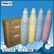 Konica Minolta TN615C toner Cyan 1 bottle 1.469g Polymer toner, yield 60,000 (5%)  A1DY250
