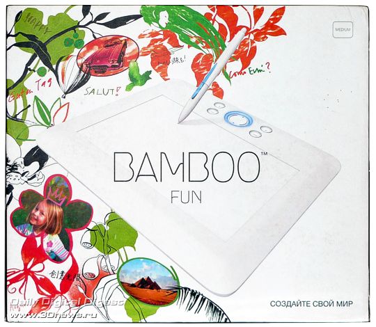 Упаковка - Wacom Bamboo Fun
